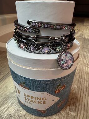 Bomb Party Spring Stacks 2026 Aurora Glow Hematite